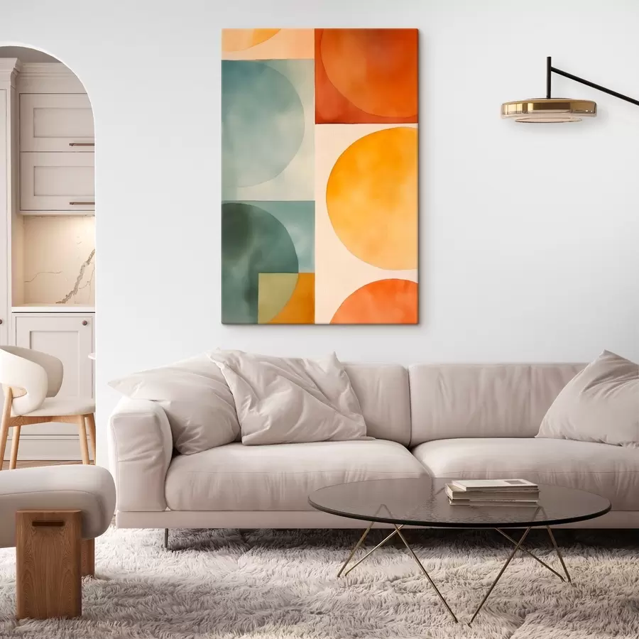 Tablouri Cercuri geometrice abstracte s45792