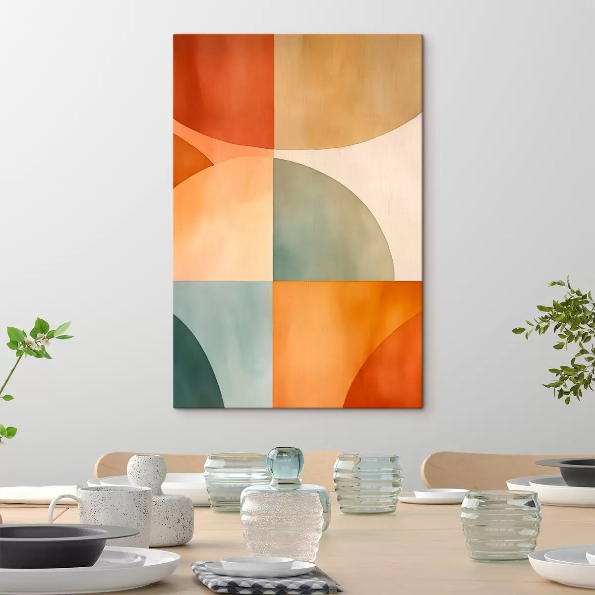 Tablouri Cercuri geometrice abstracte s45793