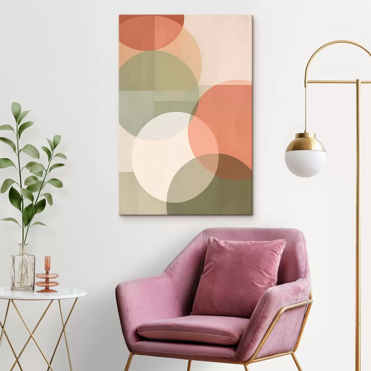 Tablouri Cercuri abstracte mari s45795