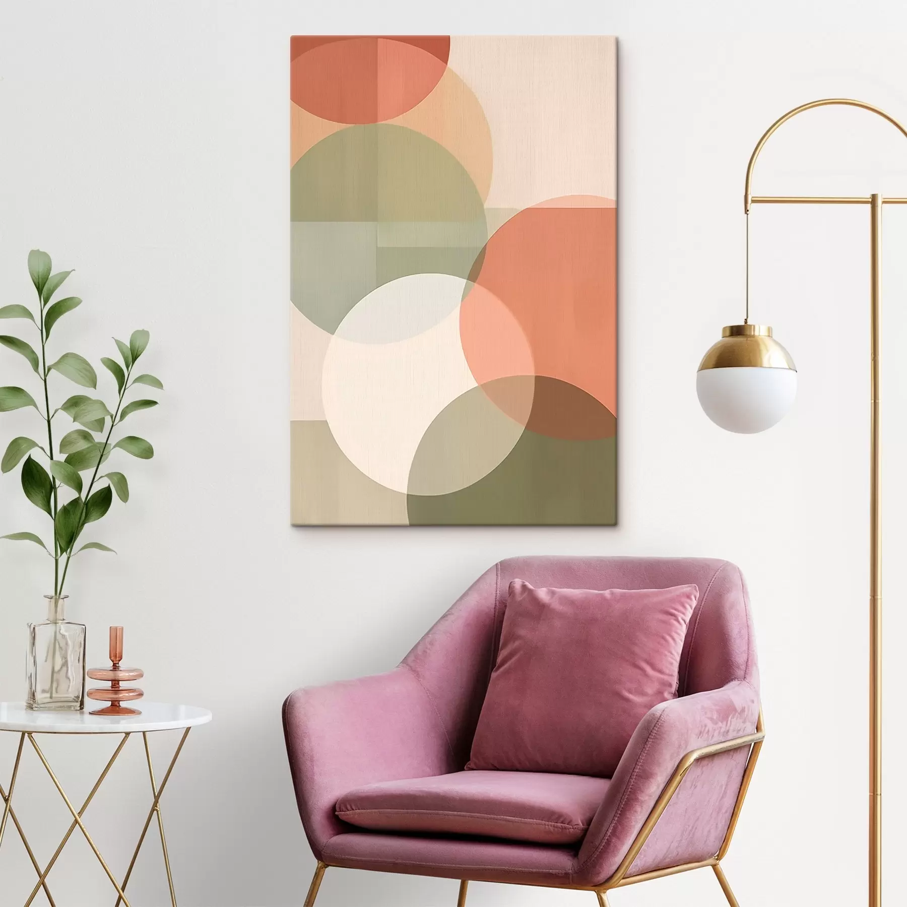 Tablouri Cercuri abstracte mari s45795