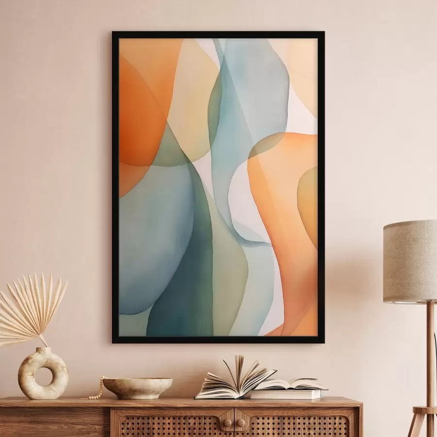 fototapet Valuri abstracte f45786