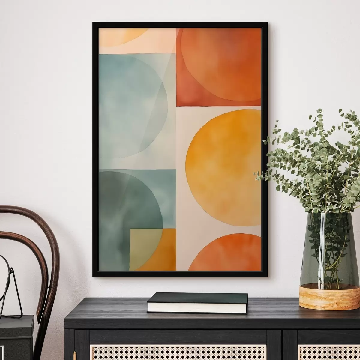 Poster Cercuri geometrice abstracte f45792