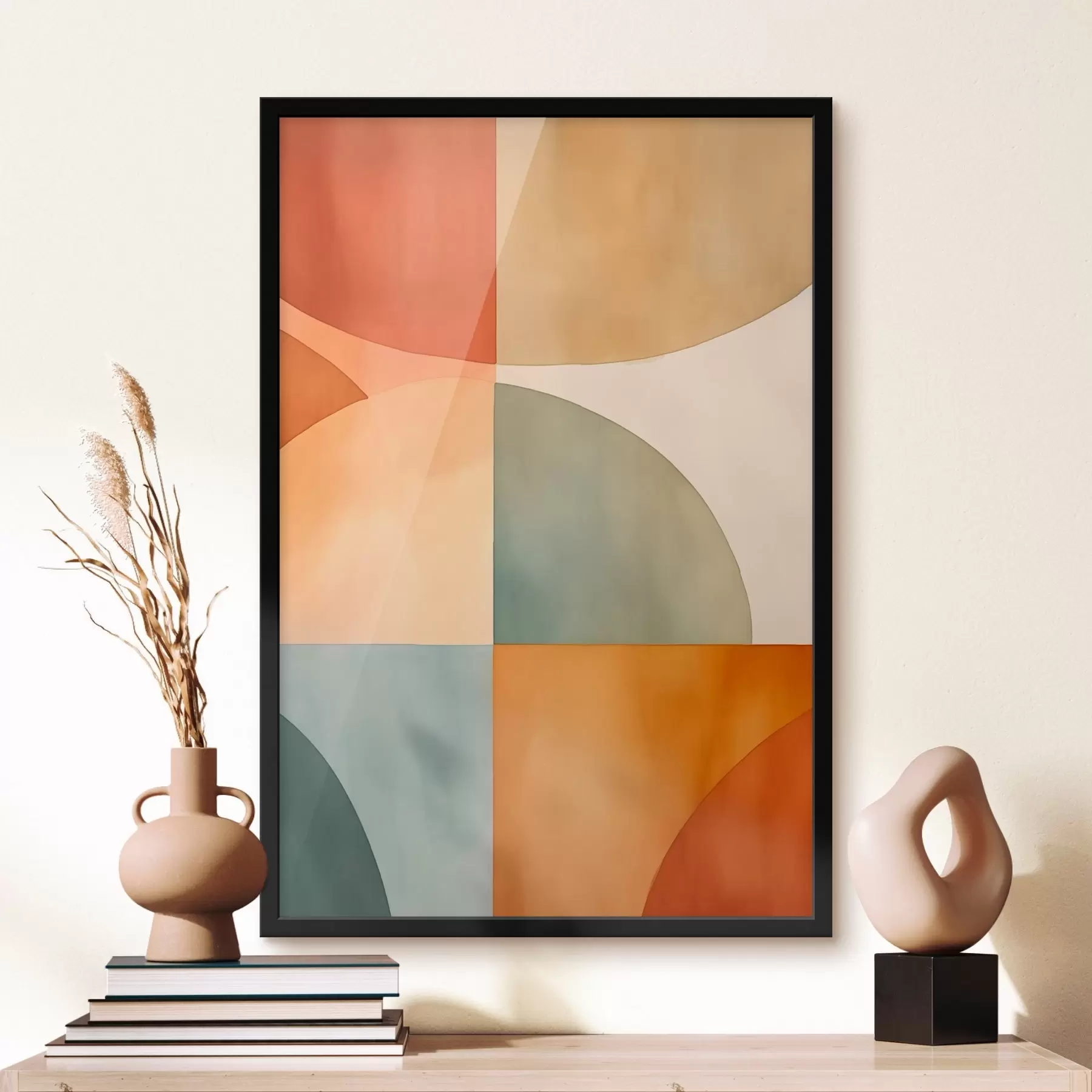 fototapet Cercuri geometrice abstracte f45793