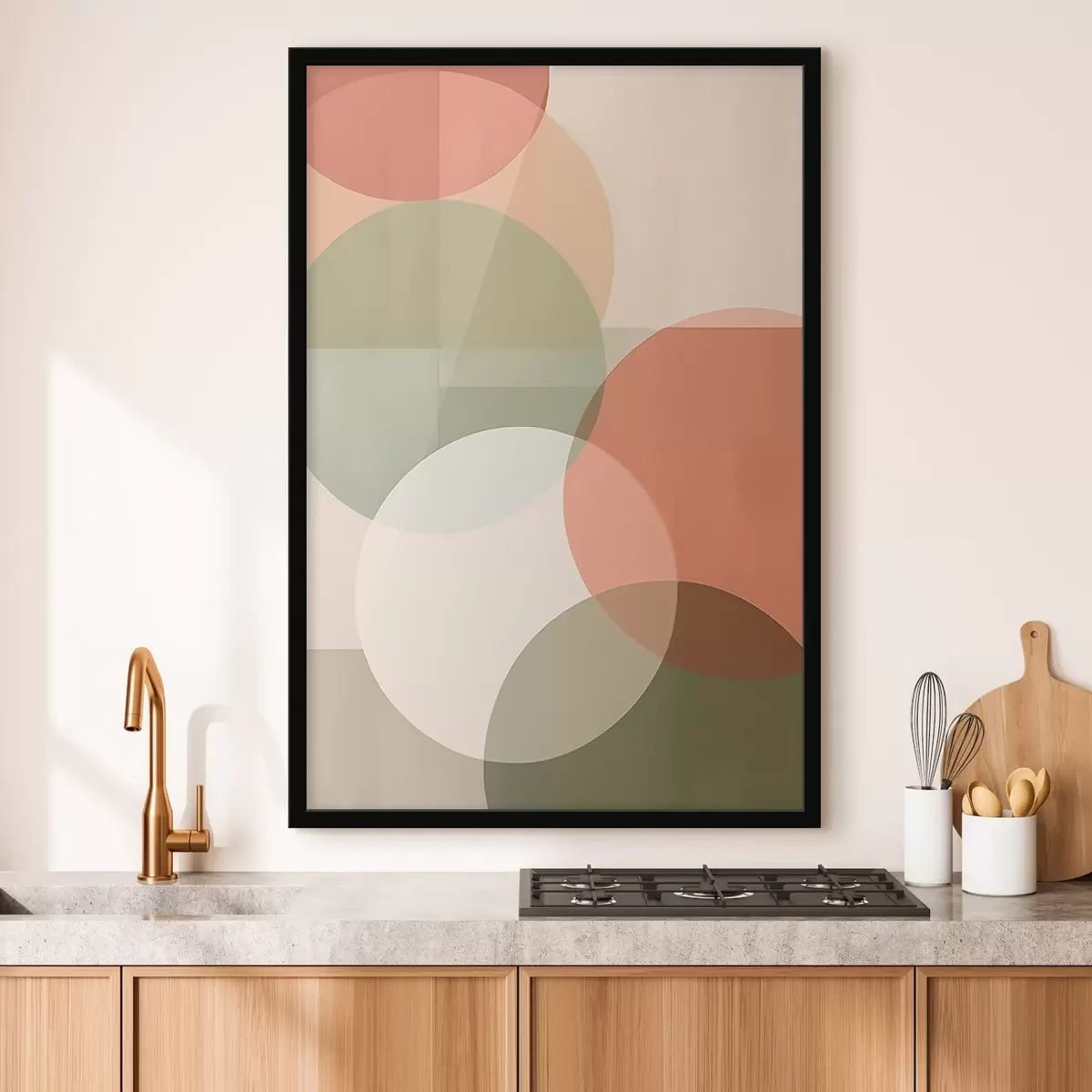 Poster Cercuri abstracte mari f45795