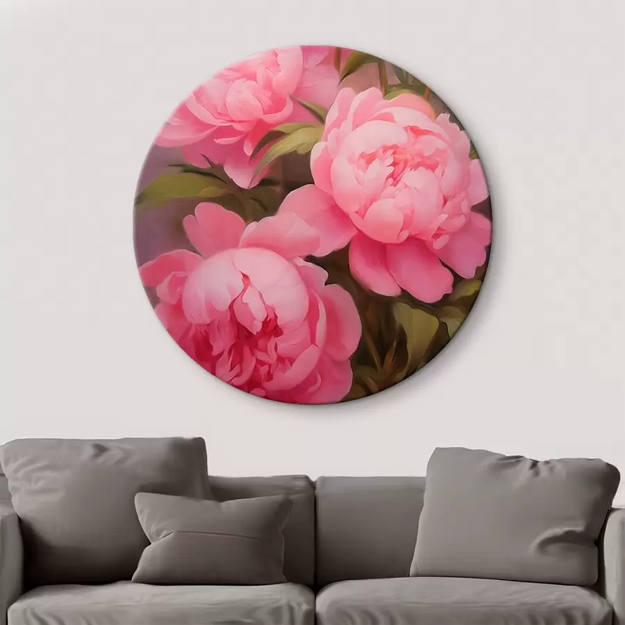 Tablouri Peonii roz r45783