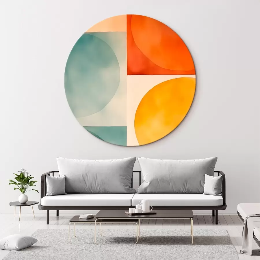 Tablouri Cercuri geometrice abstracte r45792