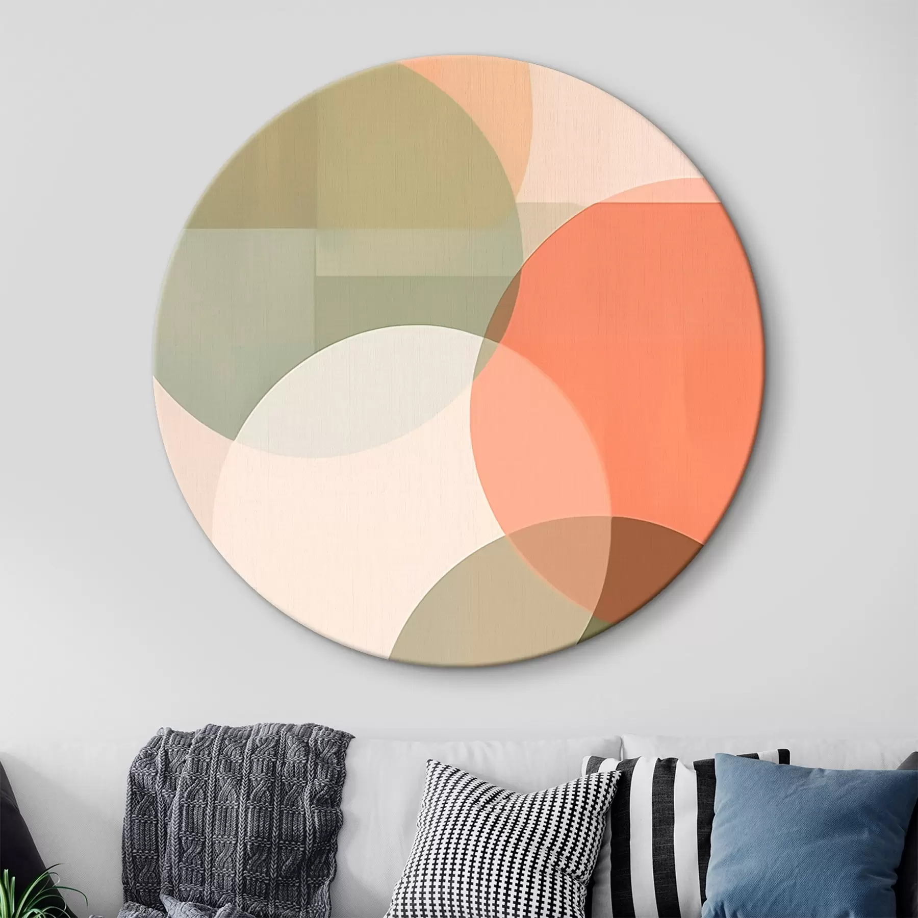 Tablouri Cercuri abstracte mari r45795