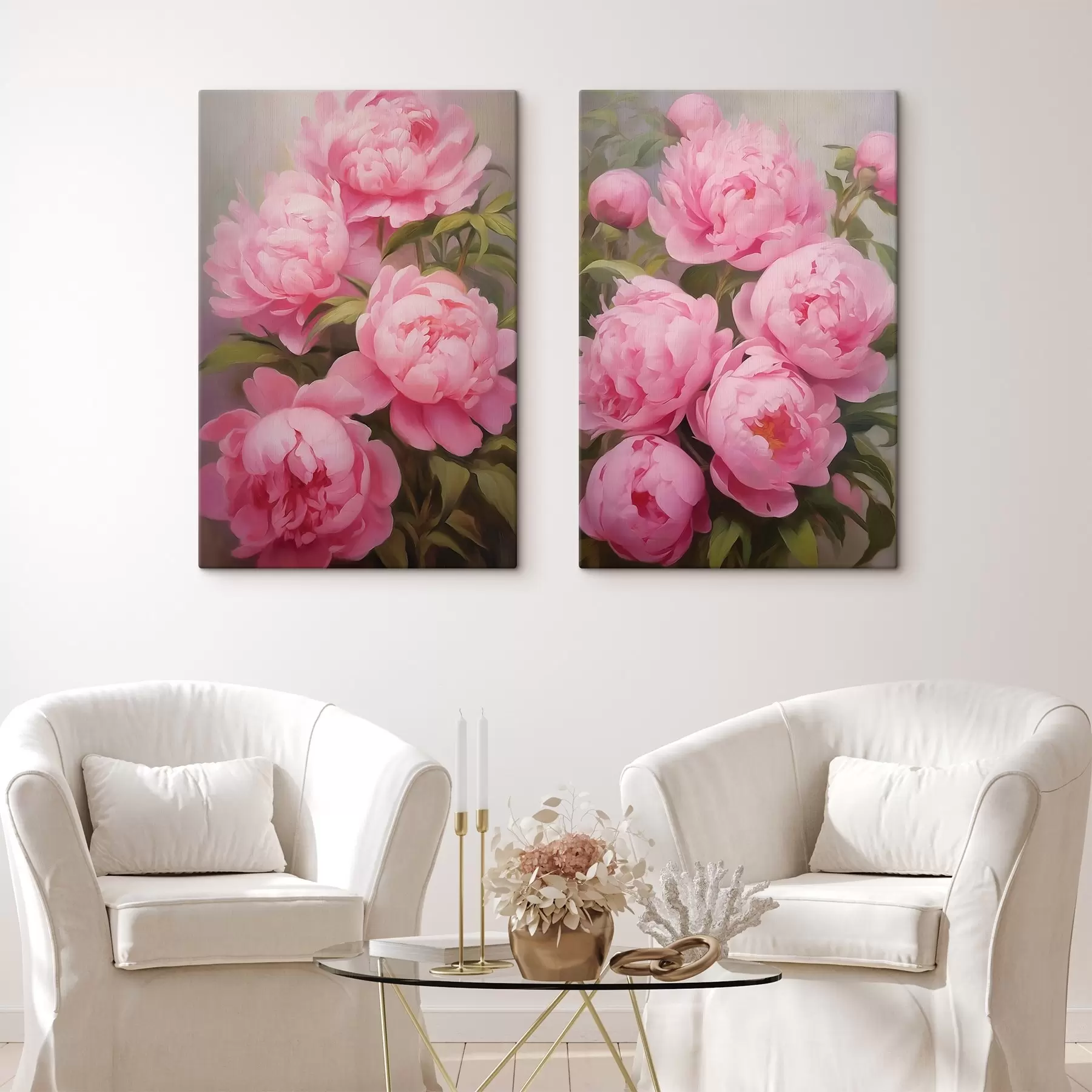 Tablouri Peonii roz m00728