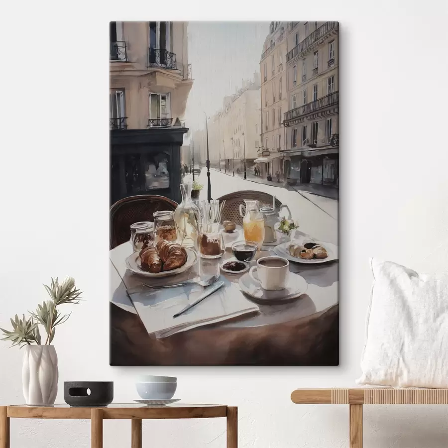 Tablouri mic dejun în Paris s45725