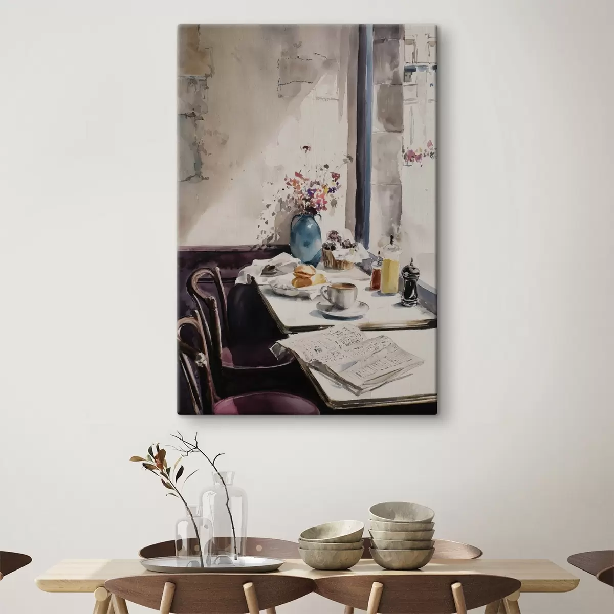 Tablouri mic dejun în Paris s45726