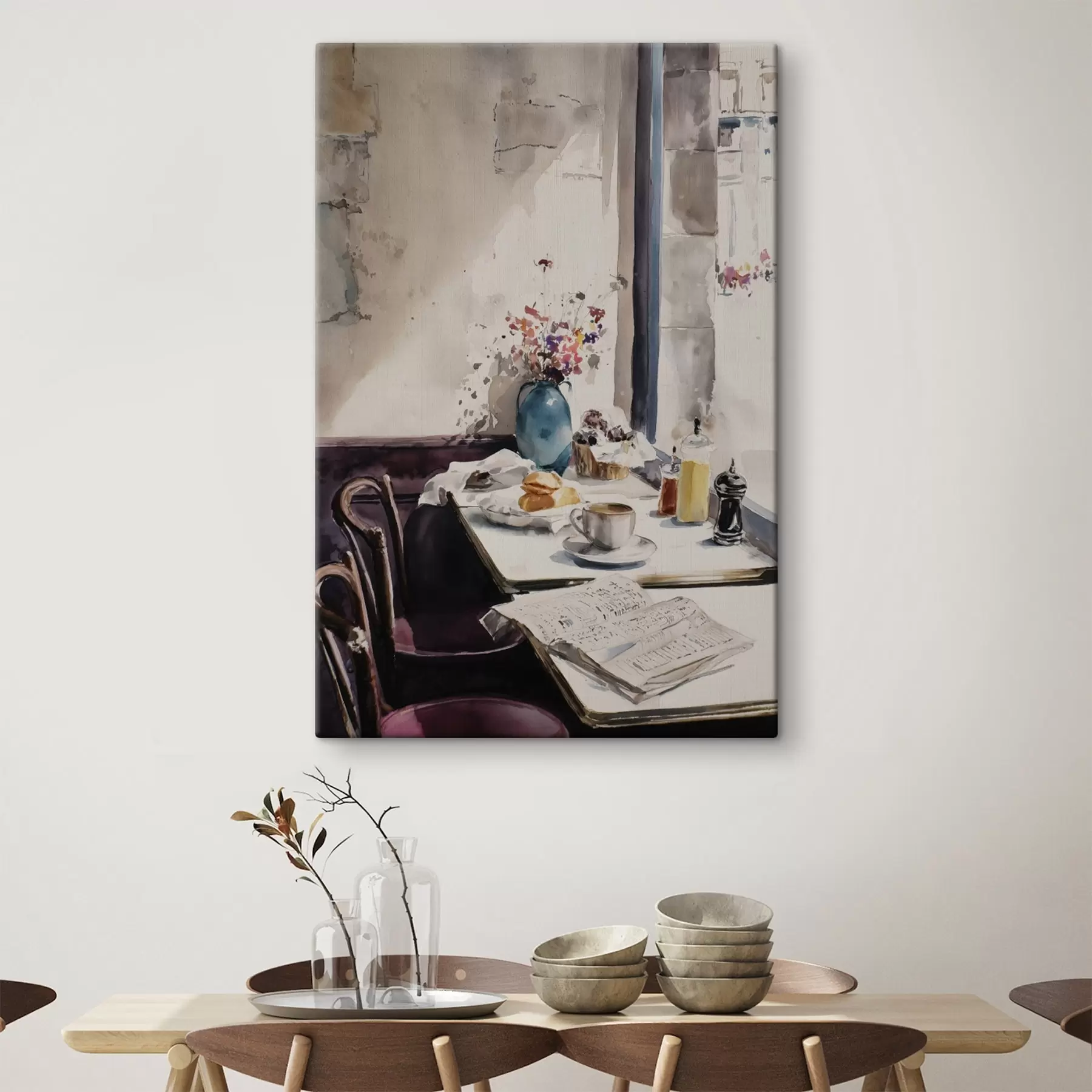 Tablouri mic dejun în Paris s45726