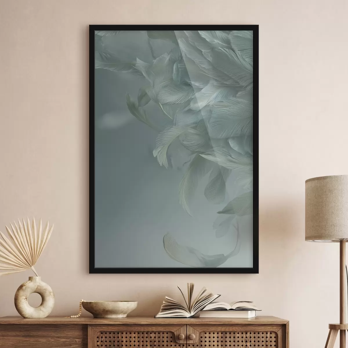 Poster pene în culori marine f45708