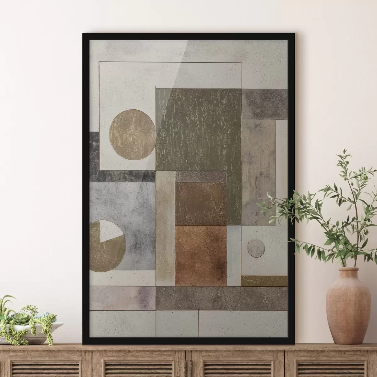 Poster geometrie abstractă modernă f45729
