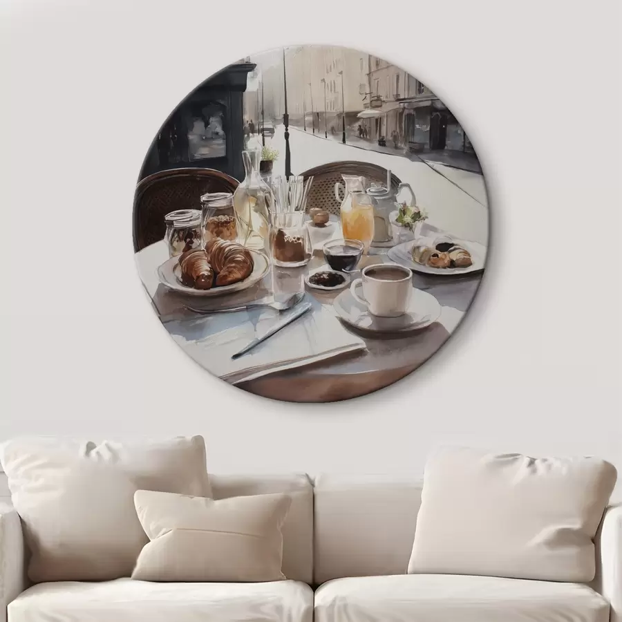 Tablouri mic dejun în Paris r45725