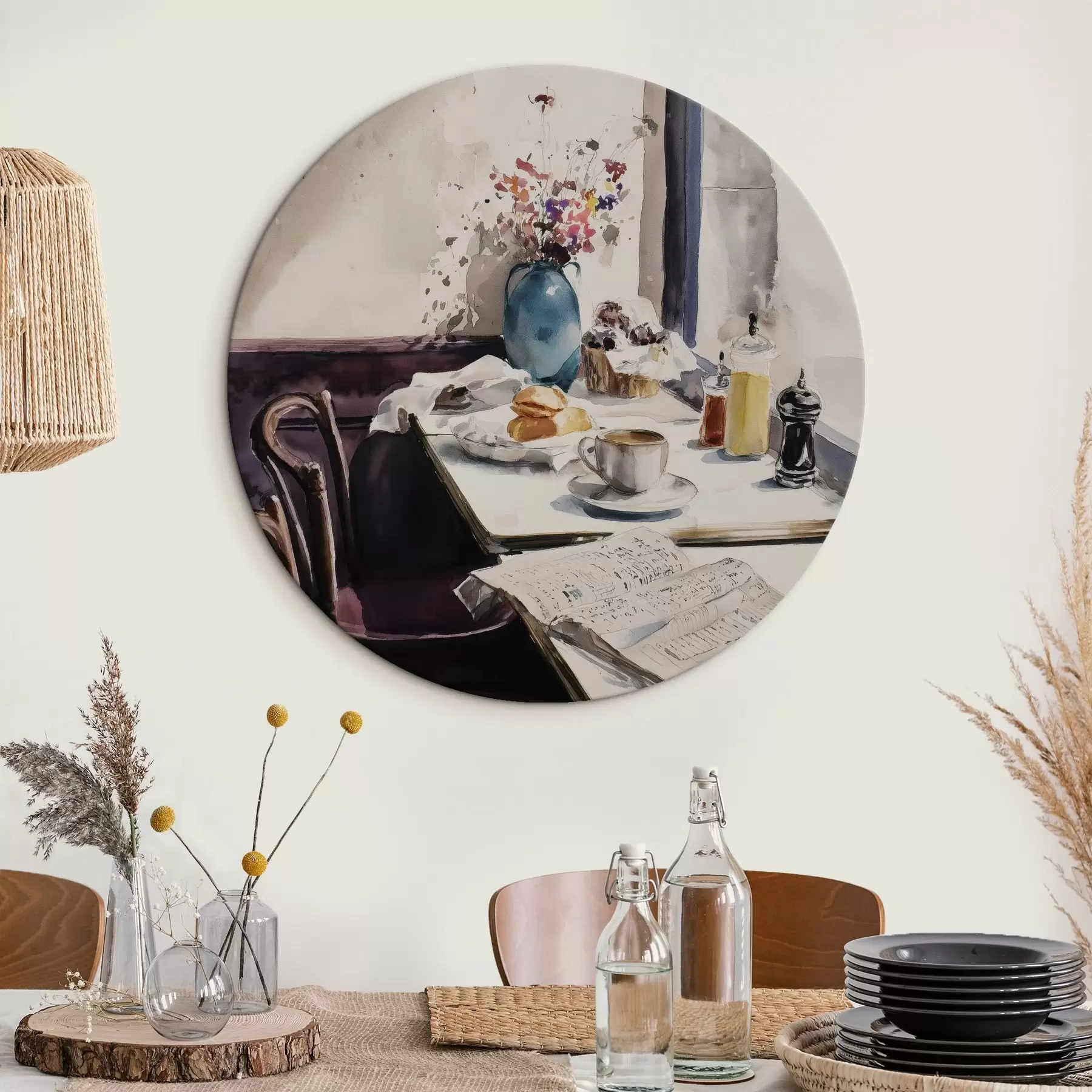 Tablouri mic dejun în Paris r45726