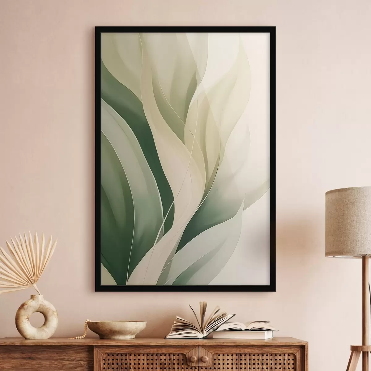 Poster Frunze verzi abstracte f45832