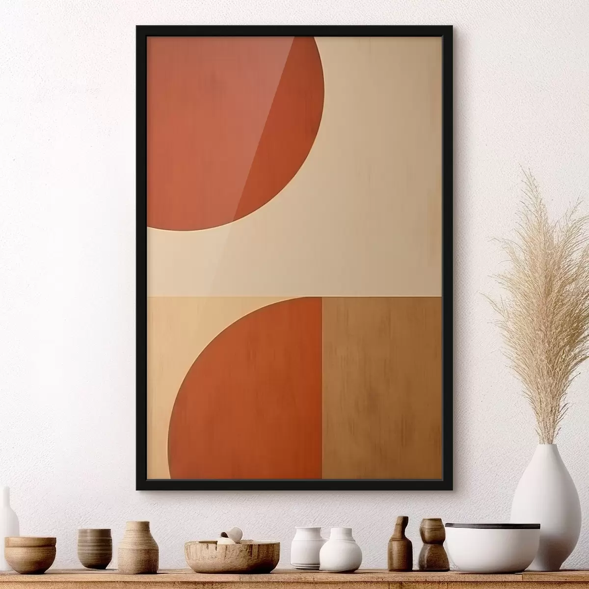 Poster Semicercuri abstracte f45844