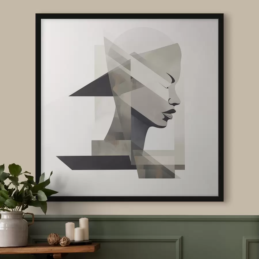 fototapet Portret abstract f45916