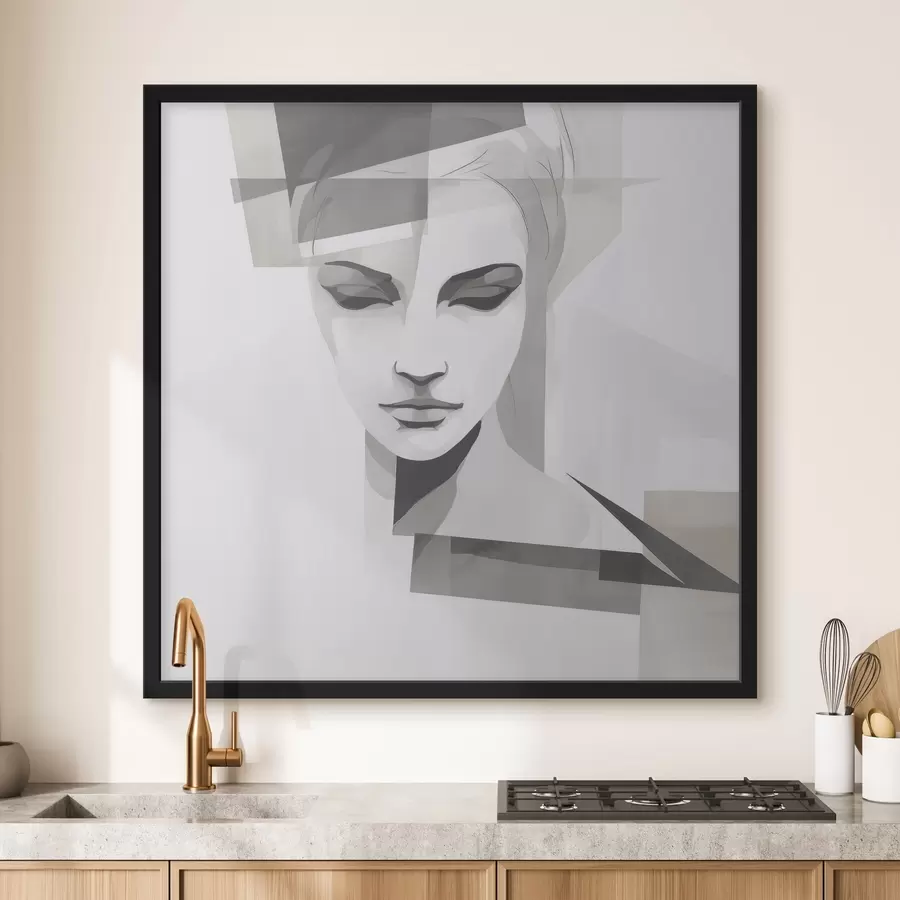 fototapet Portret abstract f45917