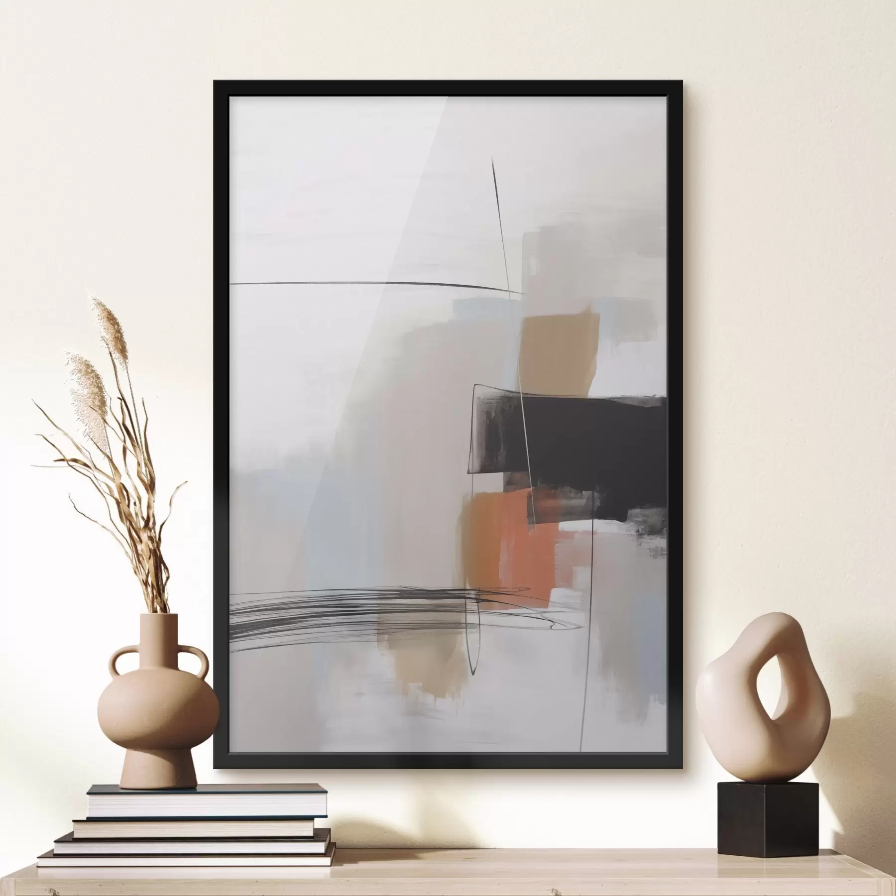 fototapet Abstracție imitație de lovituri de pensulă f45919