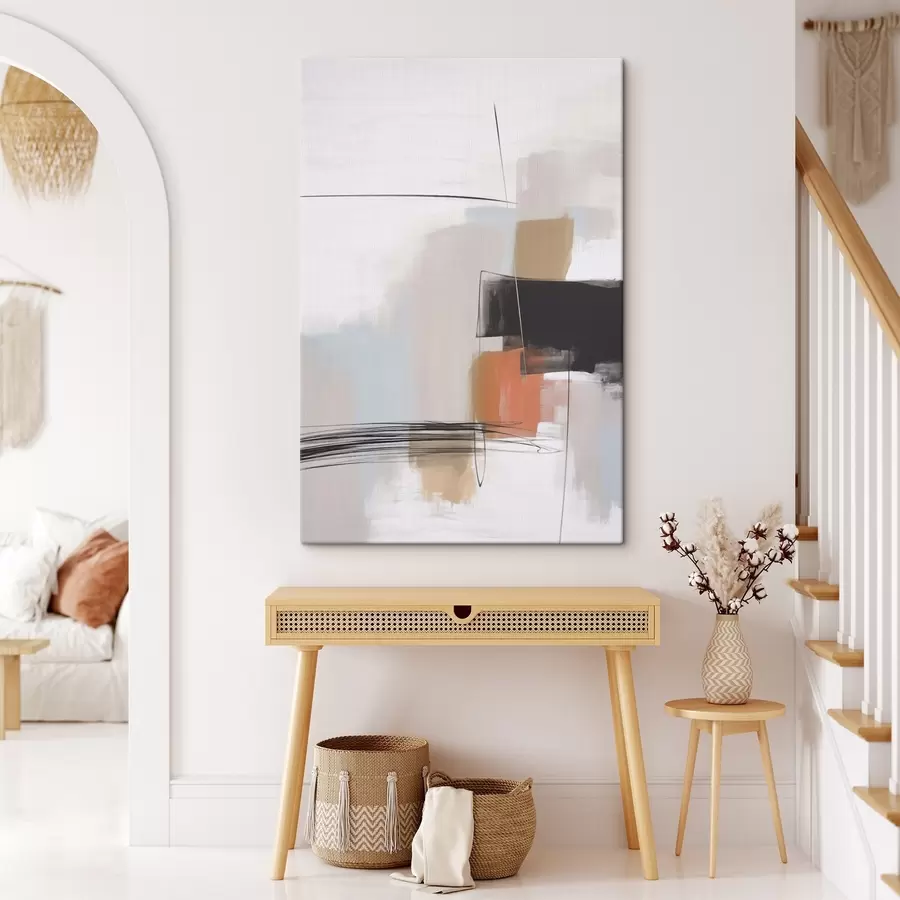 Tablouri Abstracție imitație de lovituri de pensulă s45919