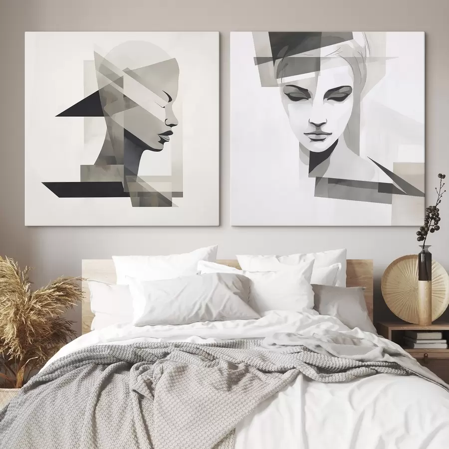 Tablouri Portret abstract m00753