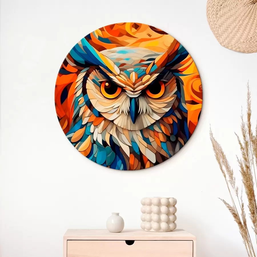 Tablouri Bufniță abstractă r45836