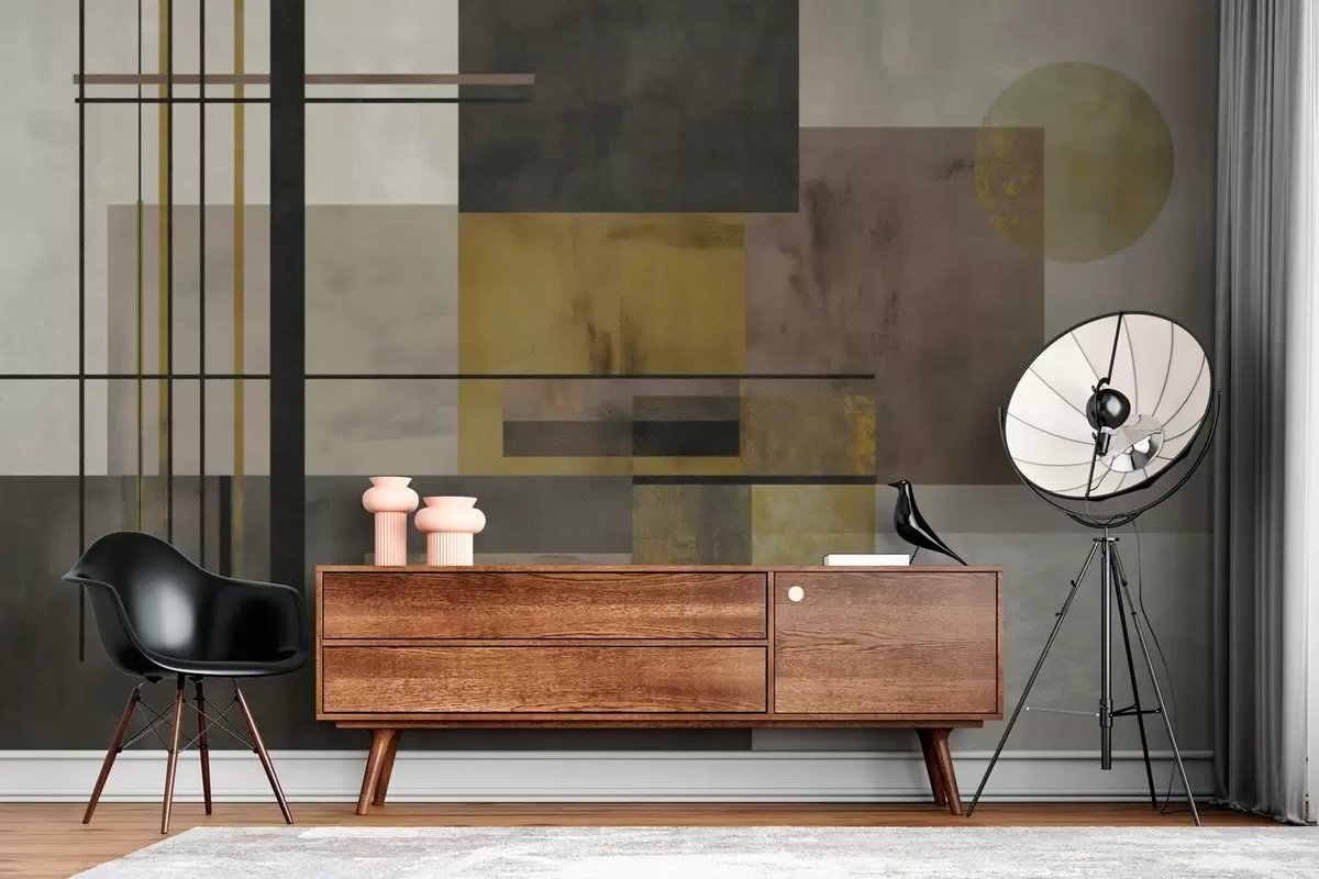 fototapet geometrie abstractă w04502