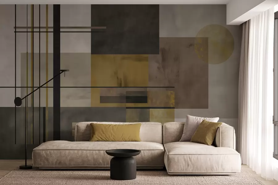 fototapet geometrie abstractă w04502