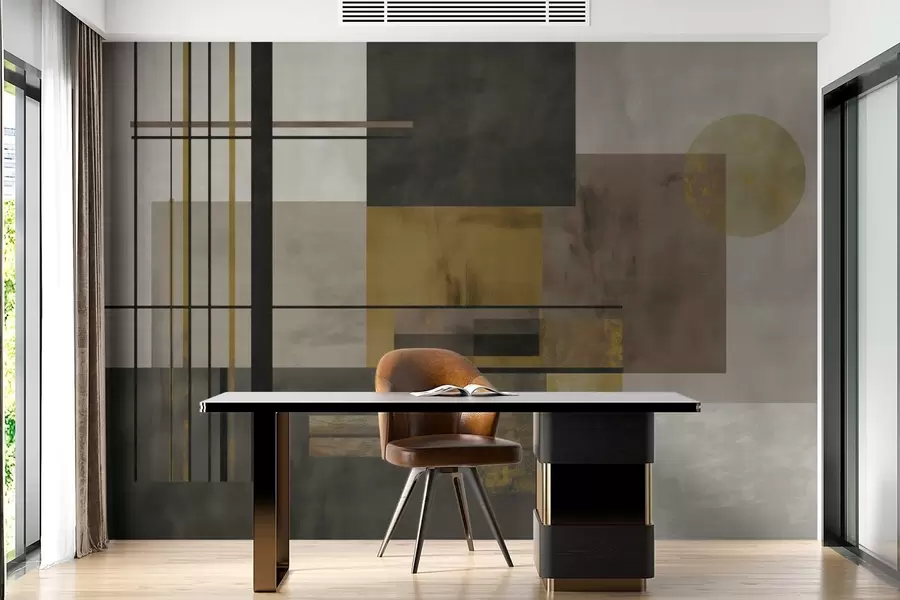 fototapet geometrie abstractă w04502