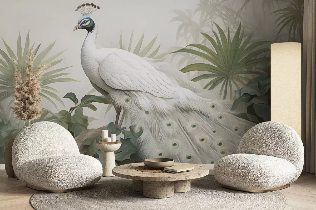 fototapet Păun w04595