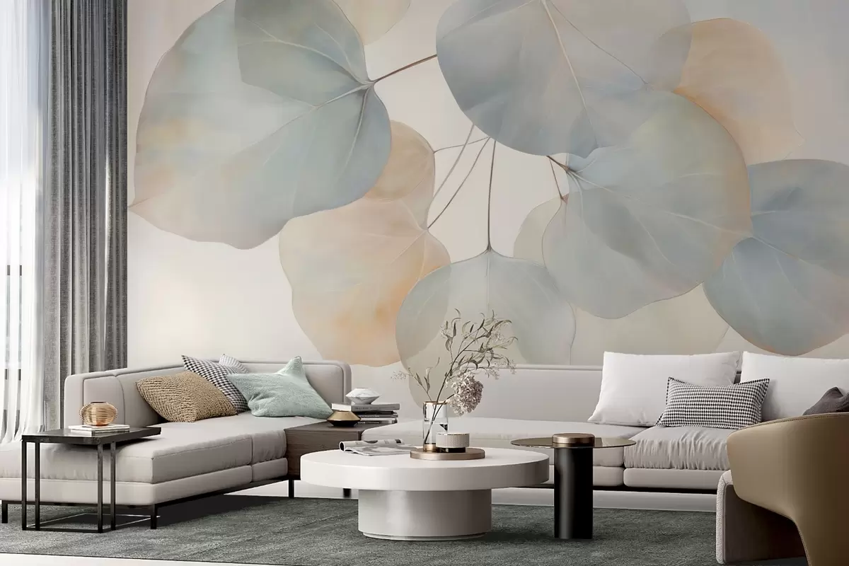 fototapet Frunze uriașe w04599