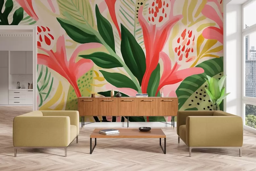 fototapet Zborul culorilor w04564