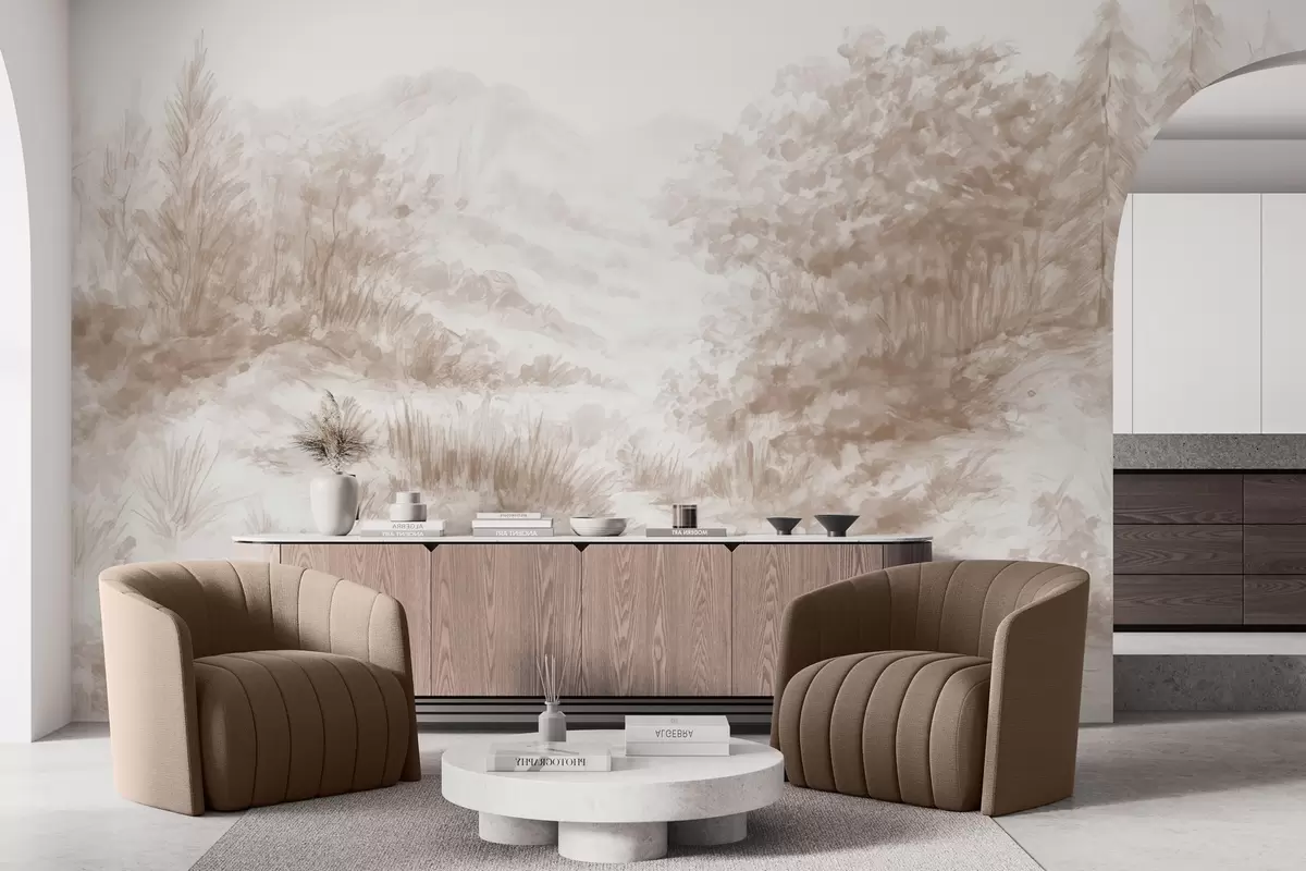 fototapet Contururi colorate w04572v1