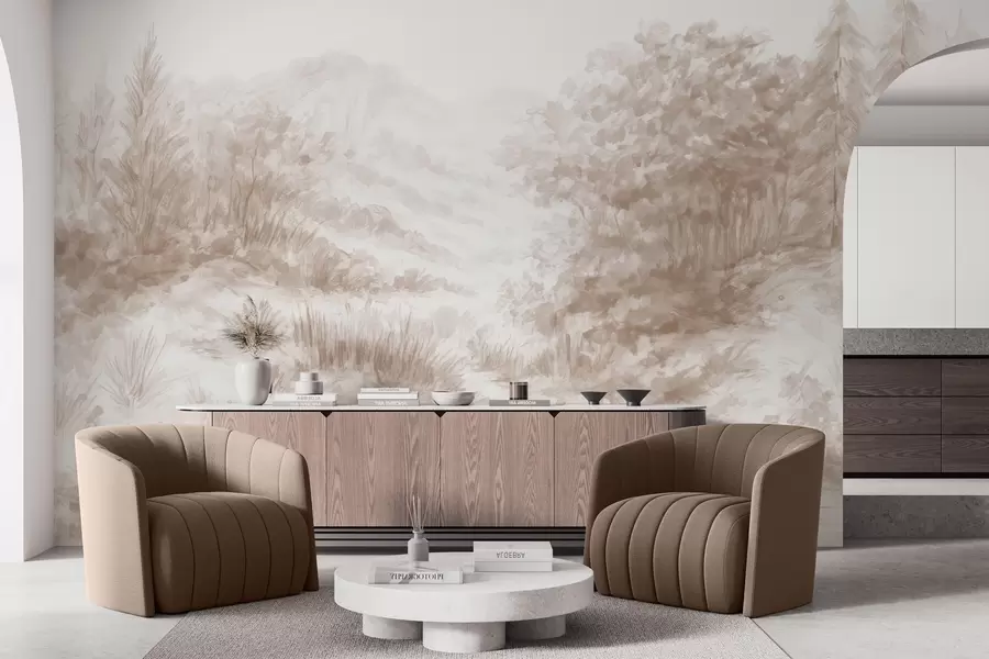 fototapet Contururi colorate w04572v1