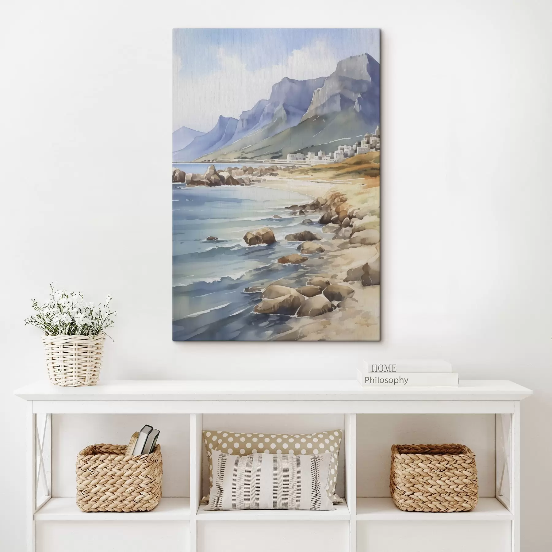 Tablouri Imitatie de acuarela cu tema malul mării s45978