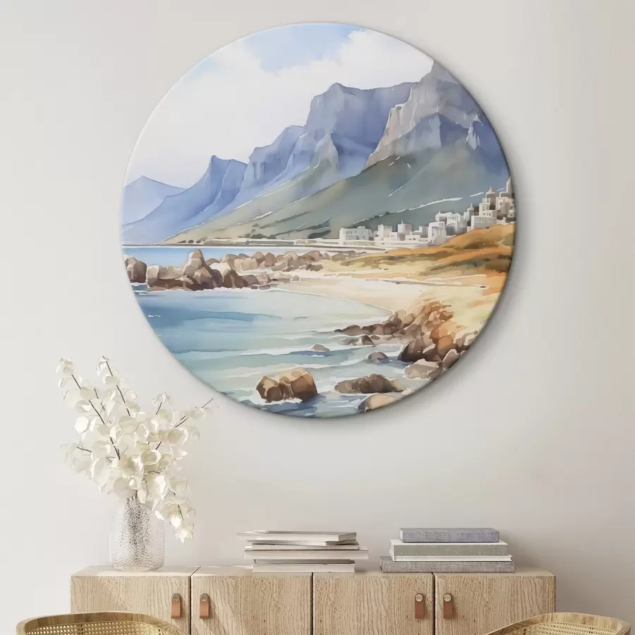 Tablouri Imitatie de acuarela cu tema malul mării r45978