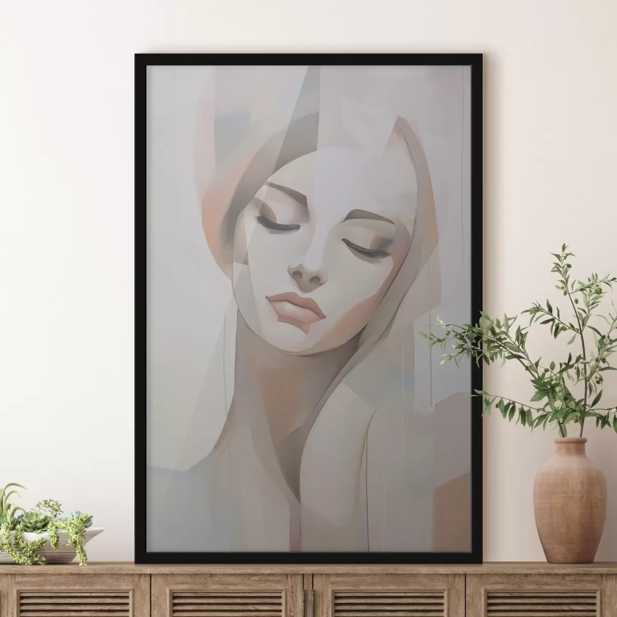 Poster Portret de fată f45973