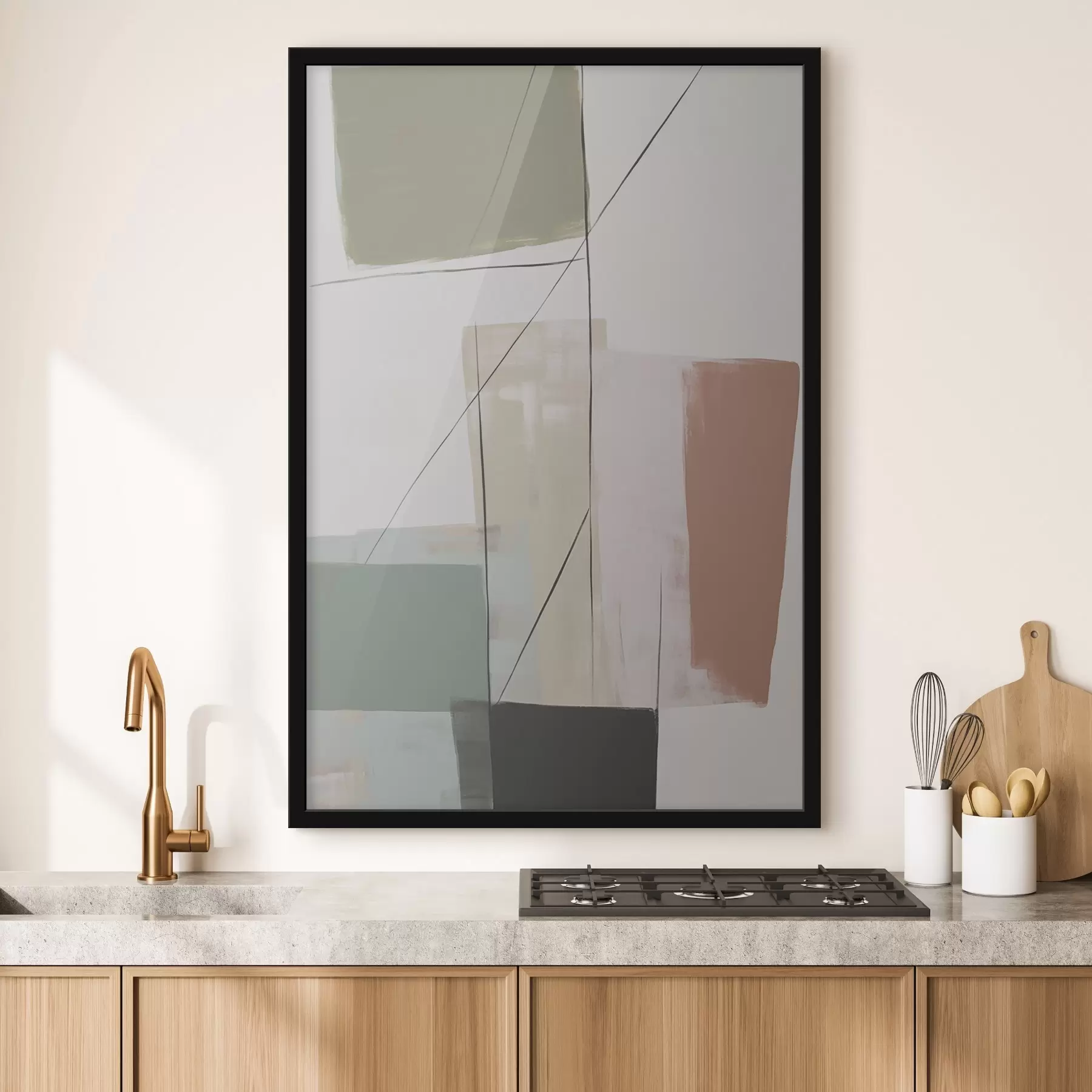 fototapet Abstracție cu imitație de abraziuni f45974