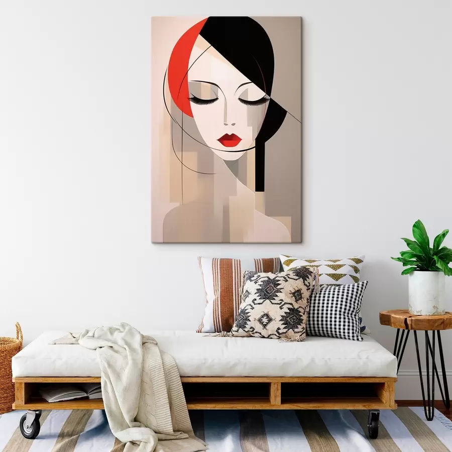 Tablouri Portret feminin abstract s45965