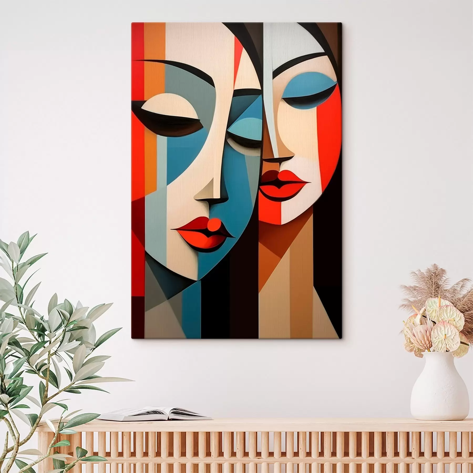 Tablouri Portret geometric feminin s45966