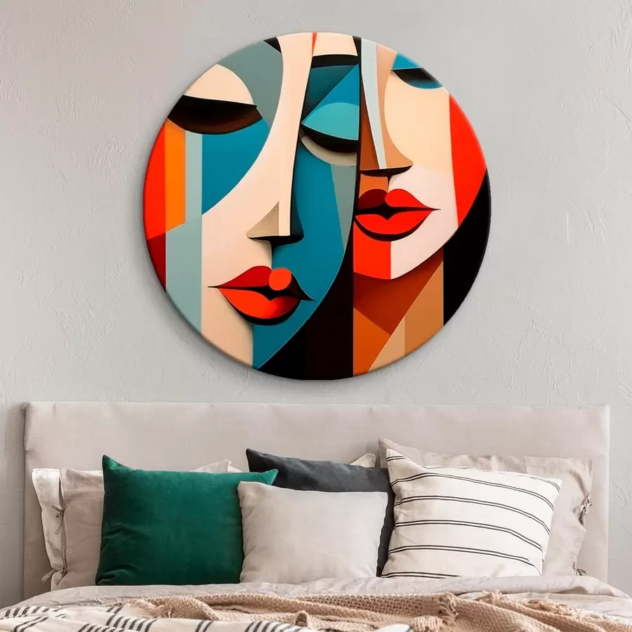 Tablouri Portret geometric feminin r45966