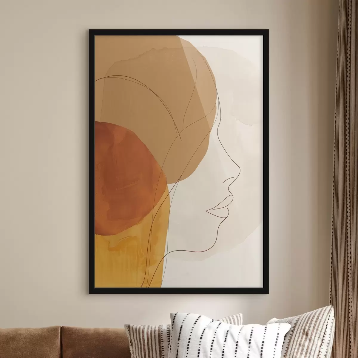 Poster Abstracție, fată f45654