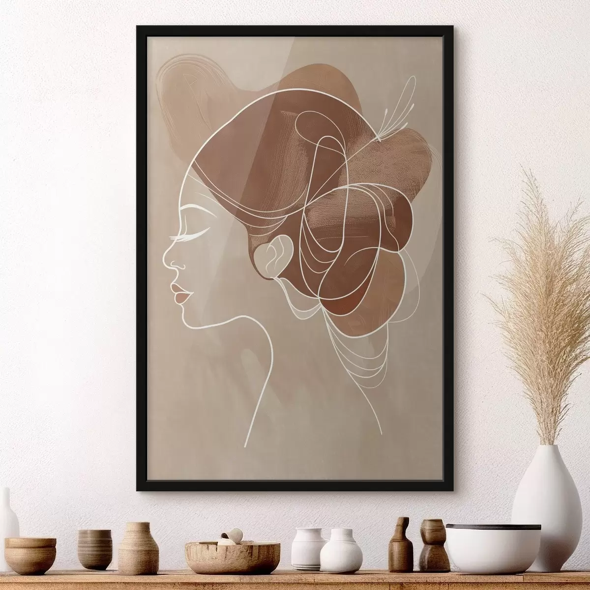 Poster Compoziție abstractă, fată f45655