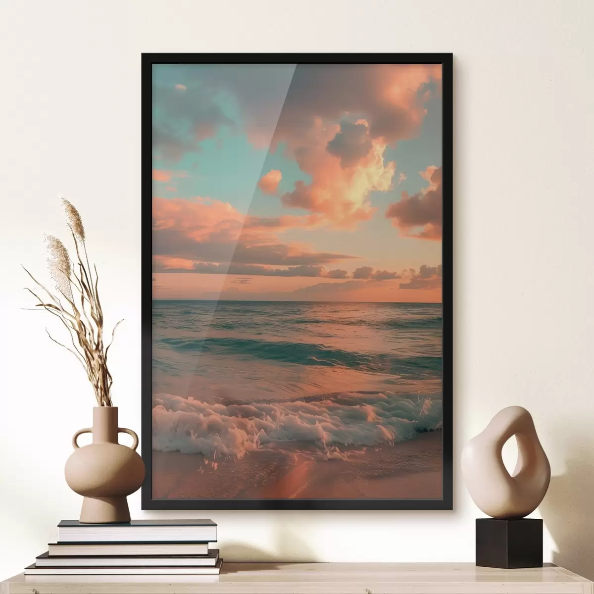 Poster Nori pe fundalul mării f45660