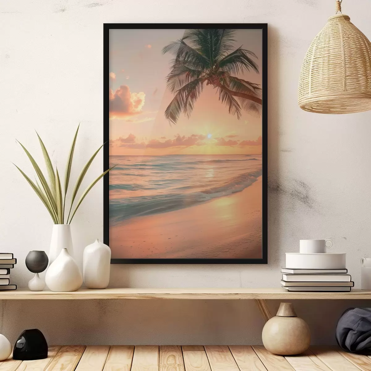 Poster Apus de soare pe mare f45661