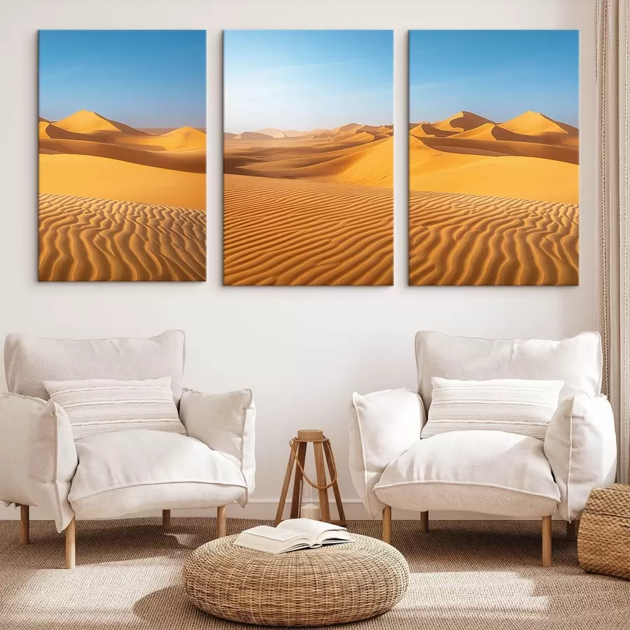 Tablouri Cer albastru în deșert m00786