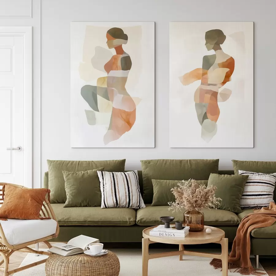 Tablouri Siluete feminine abstracte m00788