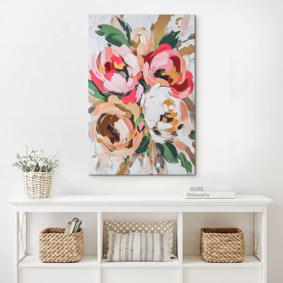 Tablouri Buchet abstract de flori s45982