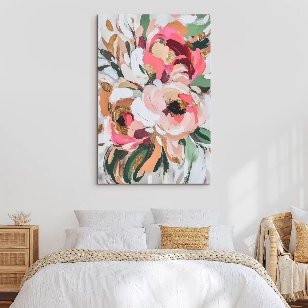 Tablouri Buchet abstract de flori s45983